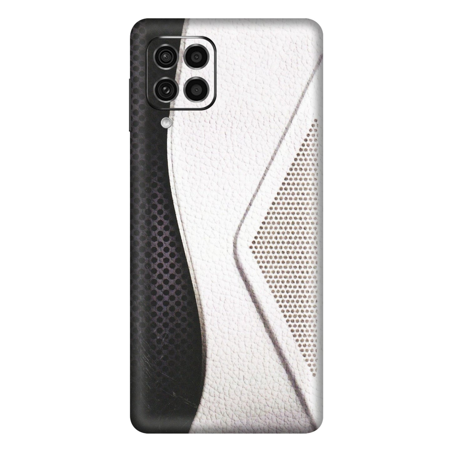 Samsung M/F/Note/Flip and C Phone Skins (All Models) - Black And White Iconic Convoy - Matte Finish (M-149) Samsung Galaxy F62