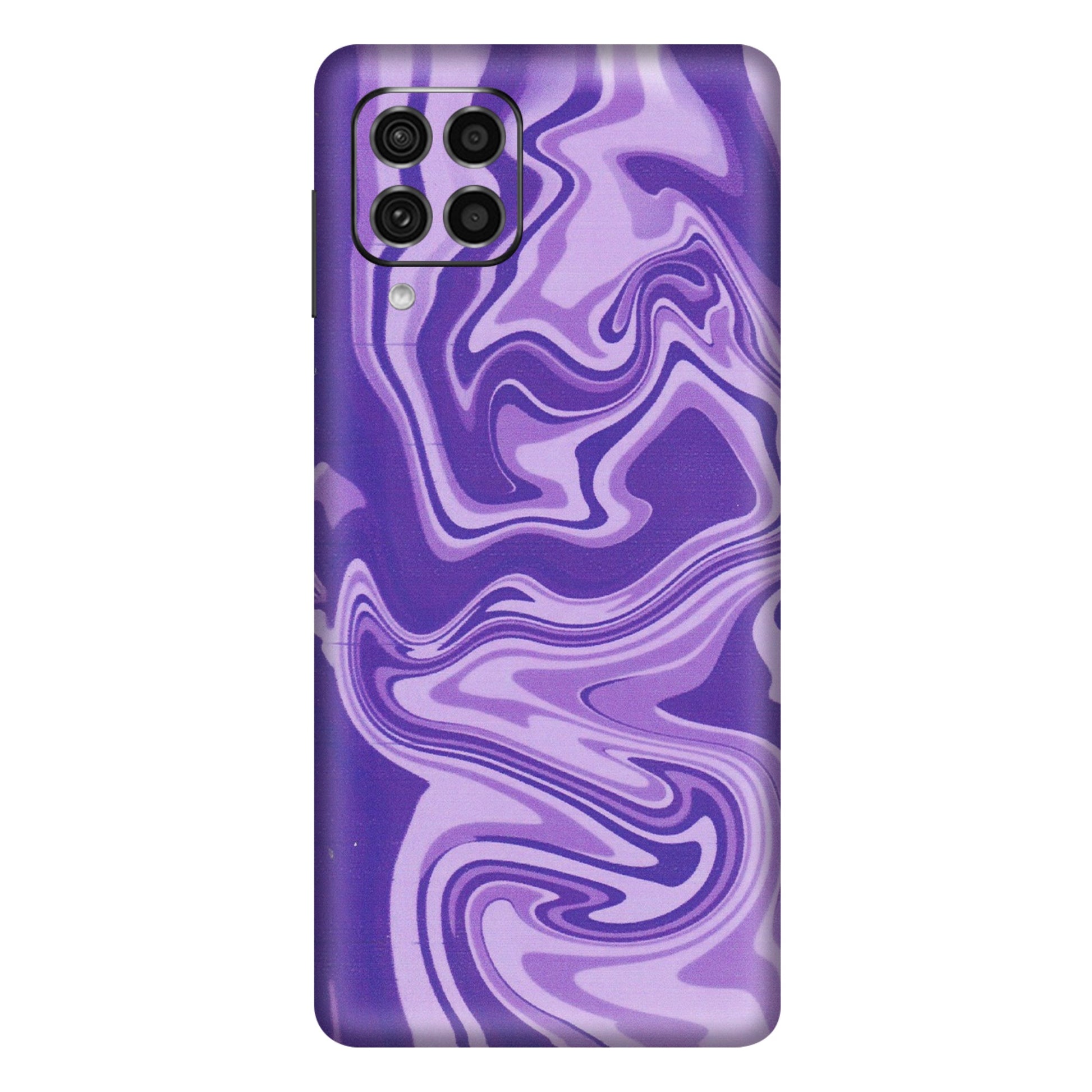 Samsung M/F/Note/Flip and C Phone Skins (All Models) - Hazy Purple Nights - Matte Finish (M-14) Samsung Galaxy F62