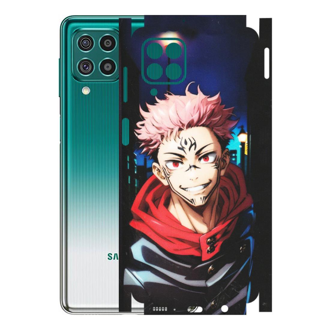 Samsung M/F/Note/Flip and C Phone Skins (All Models) - Yuji Itadori Funny Face Anime - Matte Finish (M-152) Samsung Galaxy F62