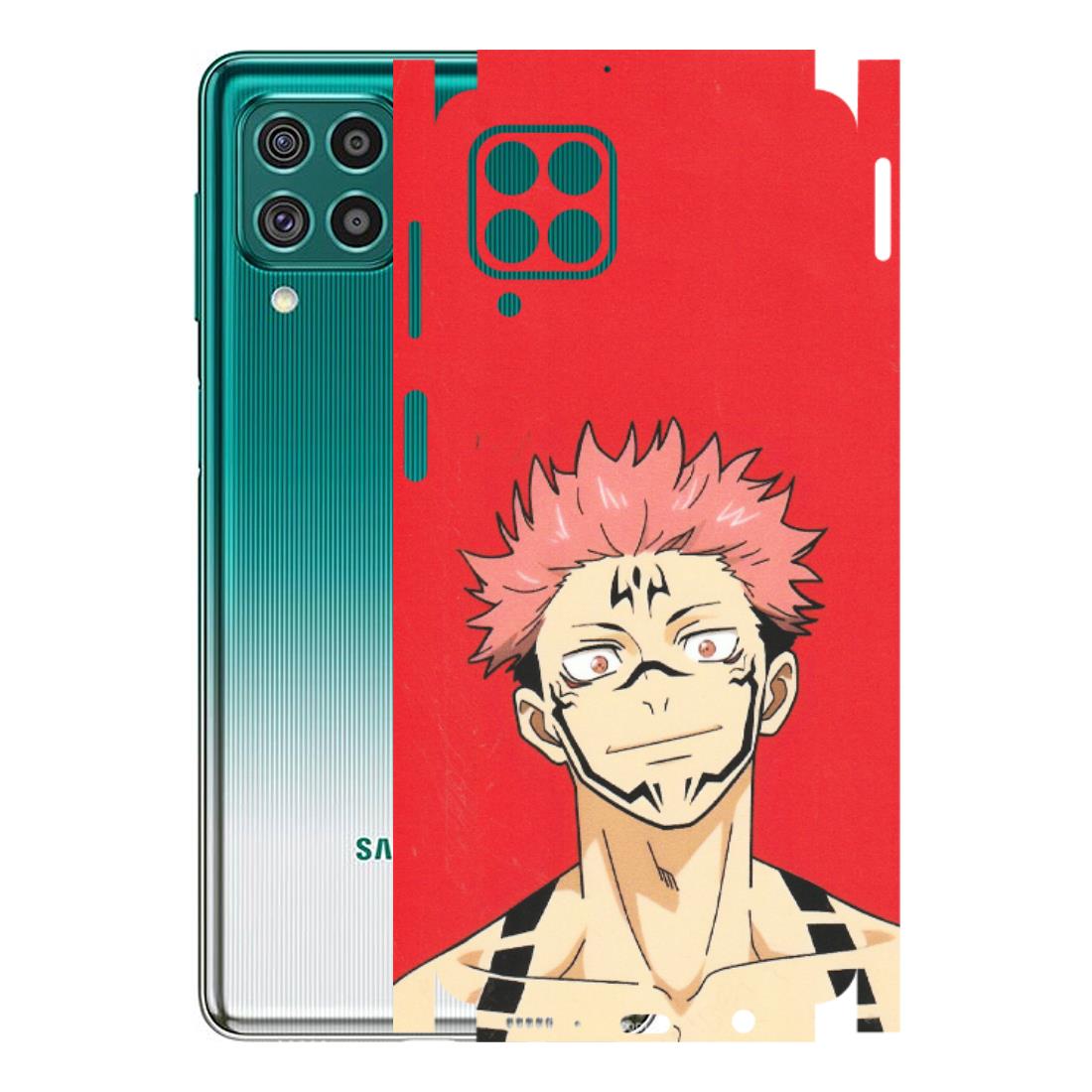 Samsung M/F/Note/Flip and C Phone Skins (All Models) - Ryomen Sukuna Fun Anime - Matte Finish (M-153) Samsung Galaxy F62