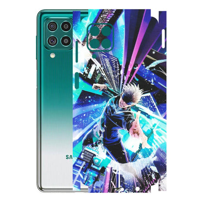 Samsung M/F/Note/Flip and C Phone Skins (All Models) - Manga Action Jujustu Kaisen Anime - Matte Finish (M-155) Samsung Galaxy F62