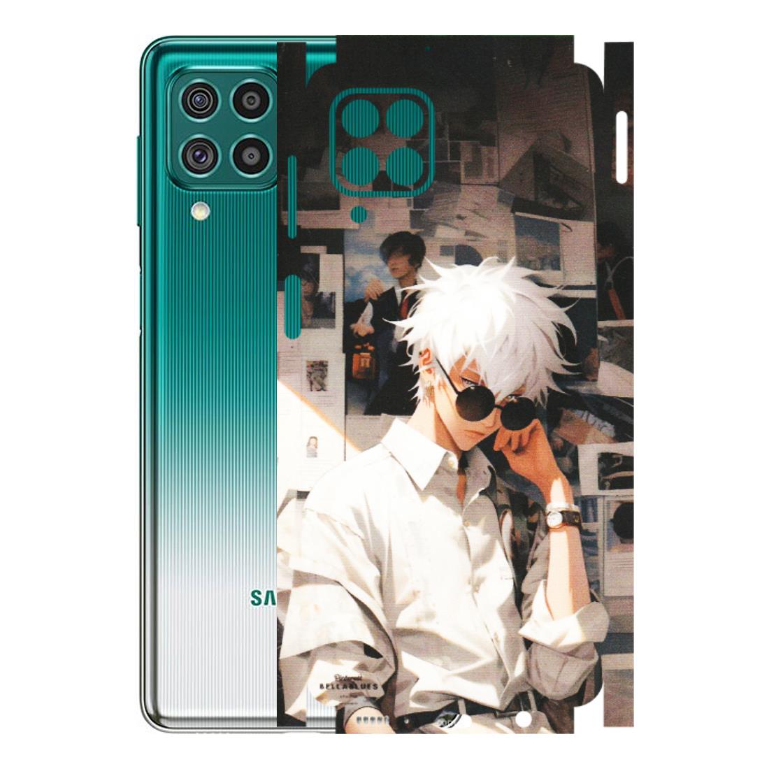 Samsung M/F/Note/Flip and C Phone Skins (All Models) - Gojo Satoru Jujustu Kaisen Anime - Matte Finish (M-156) Samsung Galaxy F62
