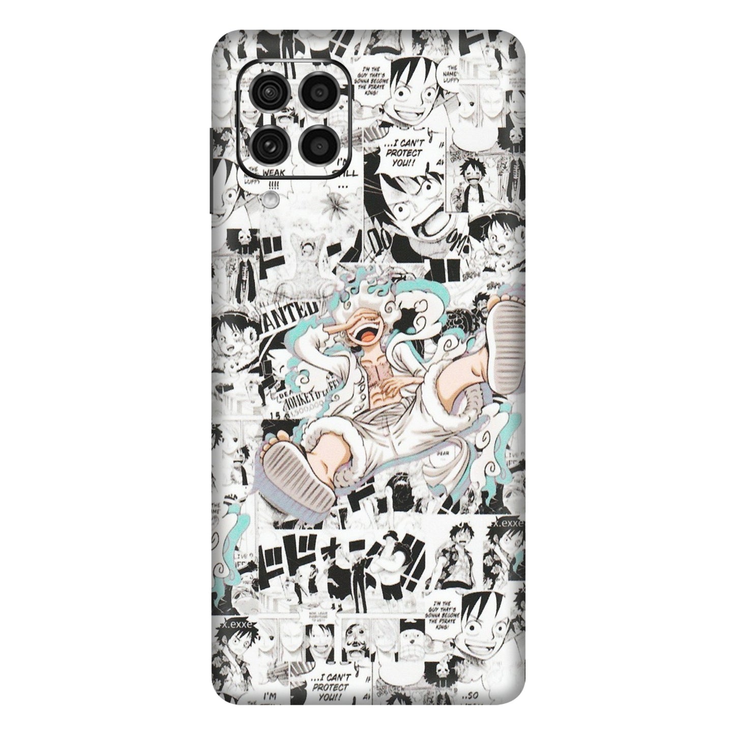 Samsung M/F/Note/Flip and C Phone Skins (All Models) - One Piece Comic - Matte Finish (M-168) Samsung Galaxy F62