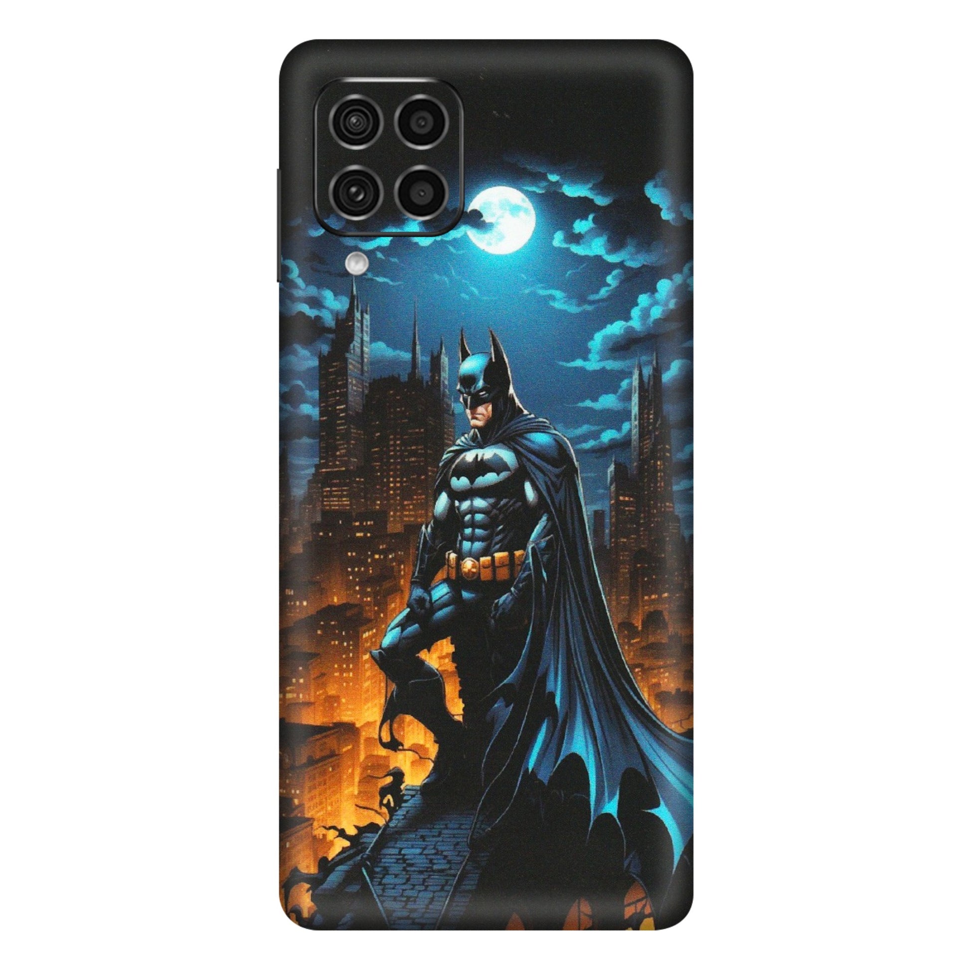 Samsung M/F/Note/Flip and C Phone Skins (All Models) - Batman Arkham City - Matte Finish (M-01) Samsung Galaxy F62