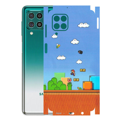 Samsung M/F/Note/Flip and C Phone Skins (All Models) - Mario Game Scene - Matte Finish (M-24) Samsung Galaxy F62