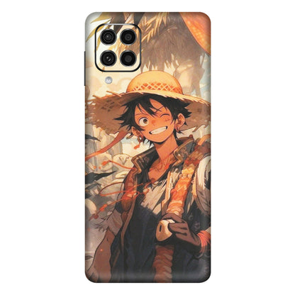Samsung M/F/Note/Flip and C Phone Skins (All Models) - Anime Character Smile - Matte Finish (M-33) Samsung Galaxy F62