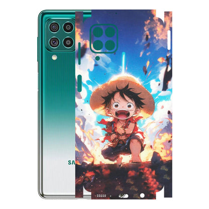 Samsung M/F/Note/Flip and C Phone Skins (All Models) - Toon One Piece Cute Character - Matte Finish (M-35) Samsung Galaxy F62