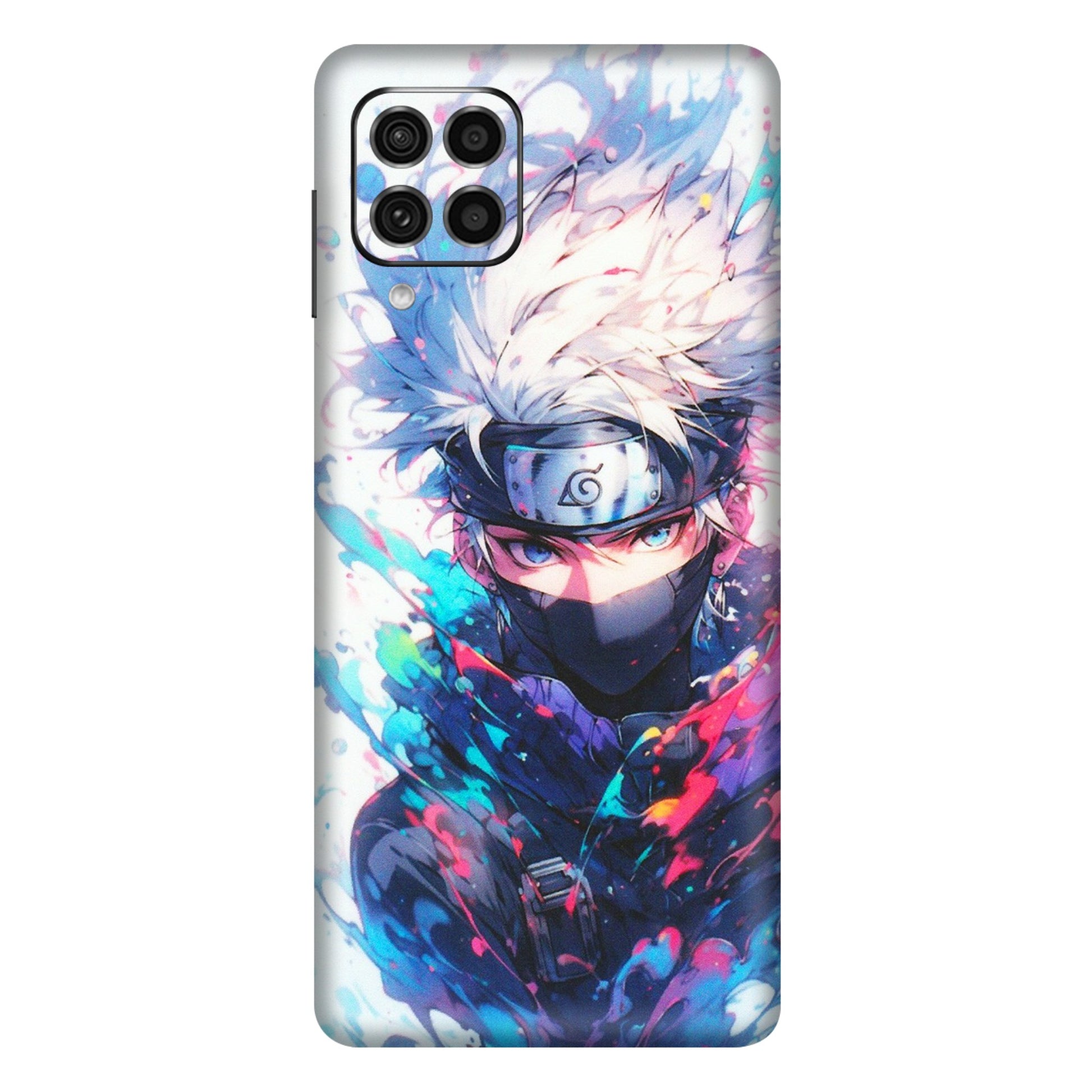 Samsung M/F/Note/Flip and C Phone Skins (All Models) - Naruto Face Mask - Matte Finish (M-03) Samsung Galaxy F62