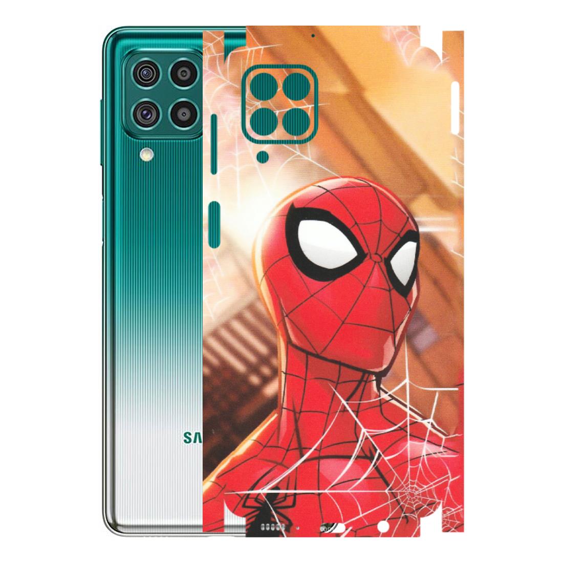 Samsung M/F/Note/Flip and C Phone Skins (All Models) - Spiderman Face New - Matte Finish (M-41) Samsung Galaxy F62