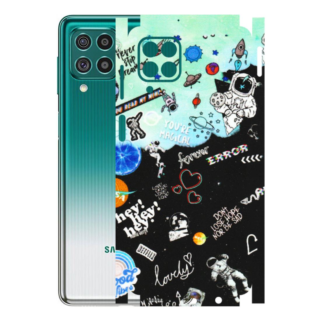Samsung M/F/Note/Flip and C Phone Skins (All Models) - Living In A Space Dream - Matte Finish (M-46) Samsung Galaxy F62