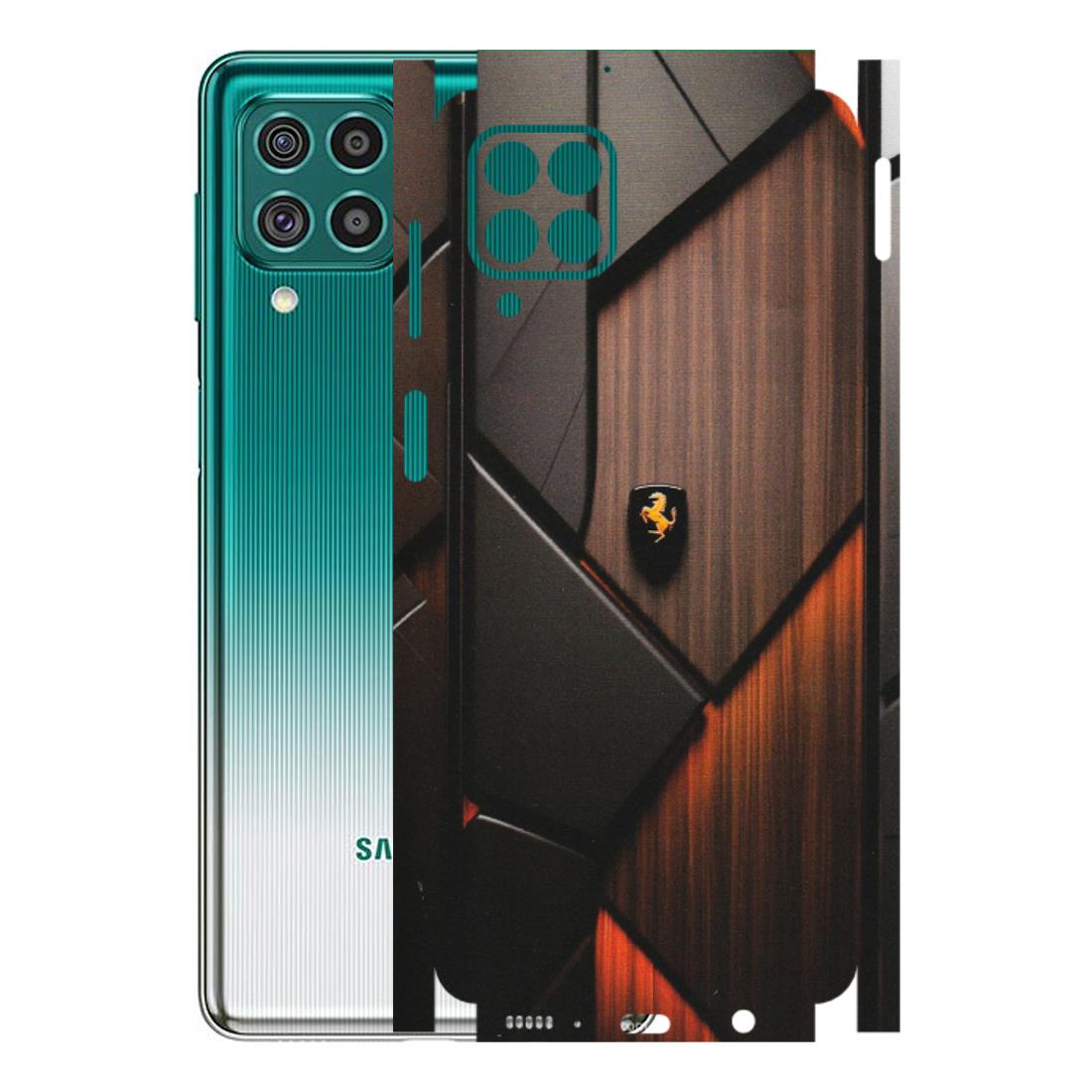 Samsung M/F/Note/Flip and C Phone Skins (All Models) - Lambo Beauty Wood Pattern Sober - Matte Finish (M-51) Samsung Galaxy F62