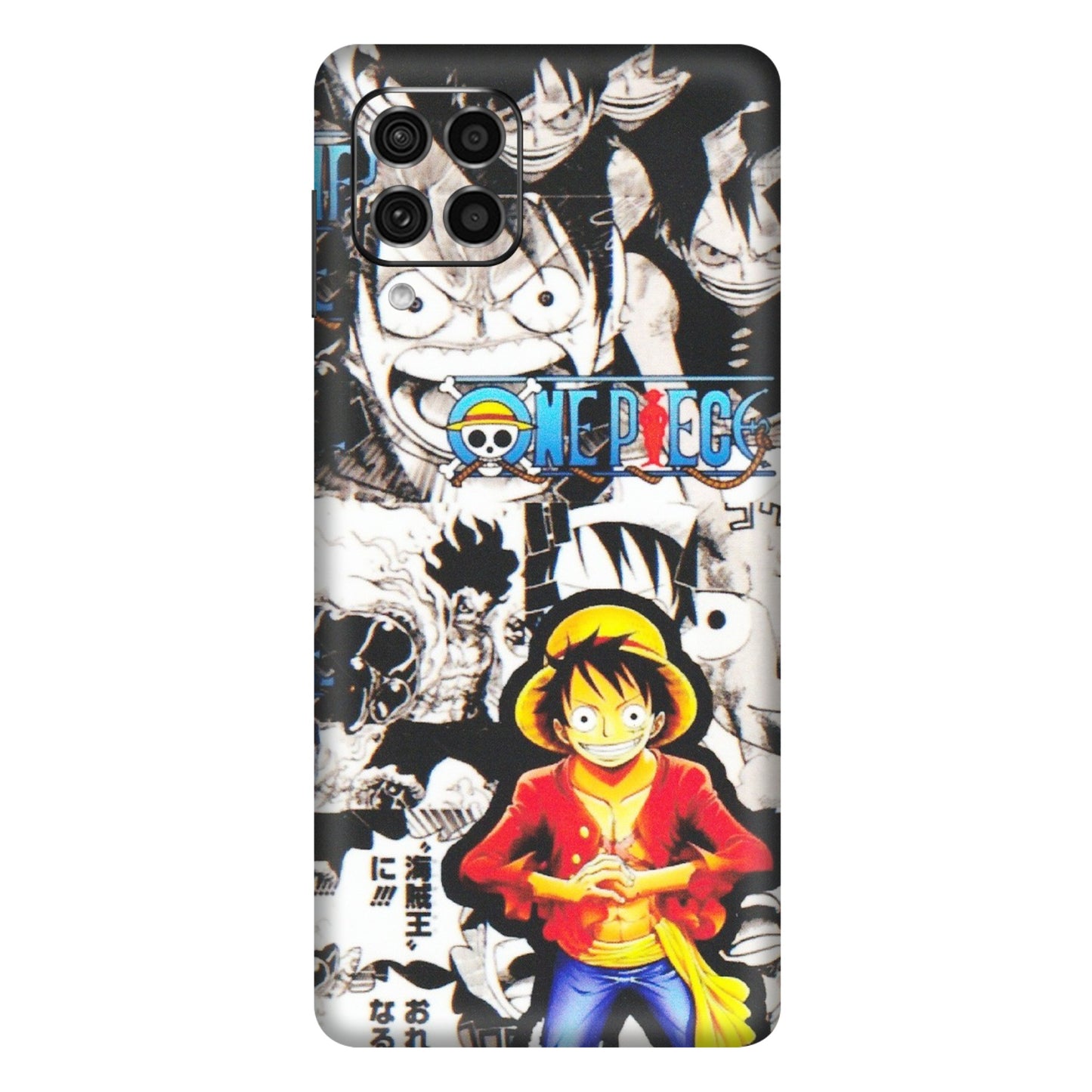 Samsung M/F/Note/Flip and C Phone Skins (All Models) - One Piece B&W - Matte Finish (M-63) Samsung Galaxy F62