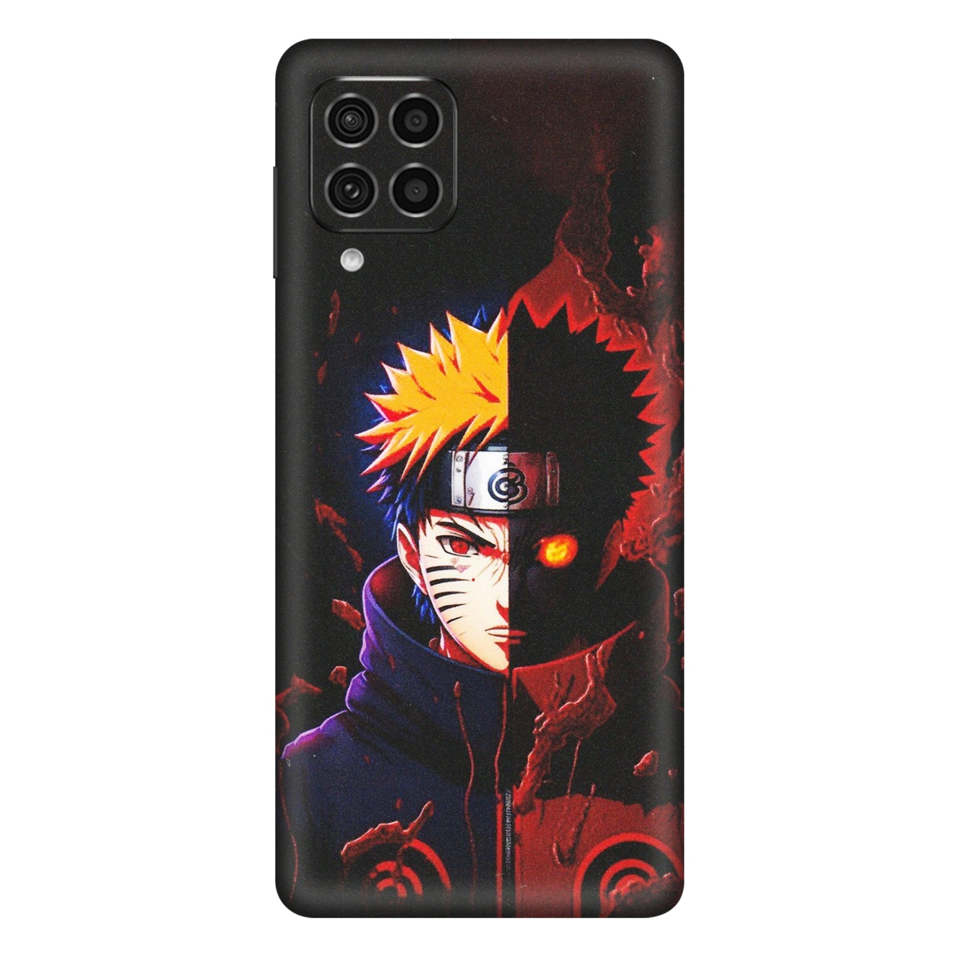 Samsung M/F/Note/Flip and C Phone Skins (All Models) - Naruto X Evil - Matte Finish (M-70) Samsung Galaxy F62
