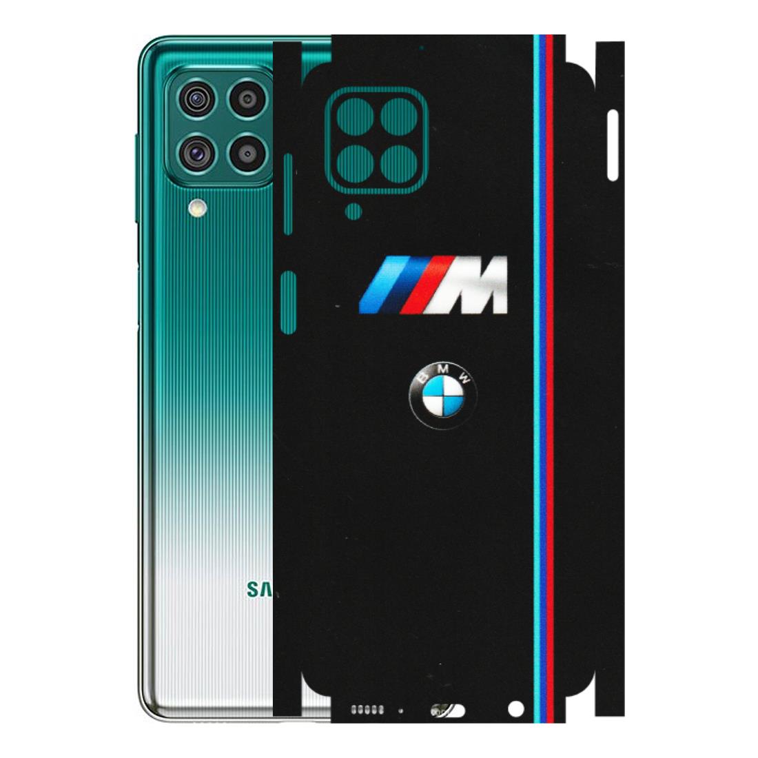 Samsung M/F/Note/Flip and C Phone Skins (All Models) - Styling With Black BMW - Matte Finish (M-74) Samsung Galaxy F62