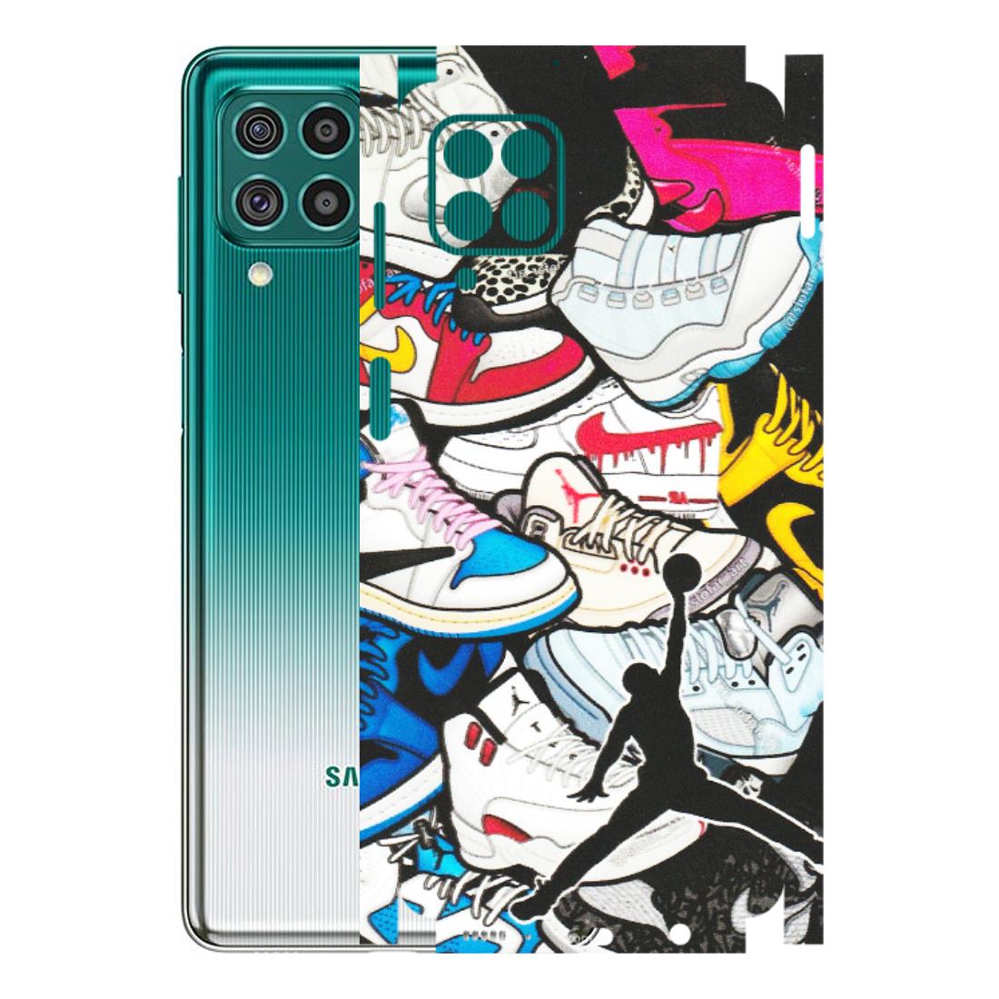 Samsung M/F/Note/Flip and C Phone Skins (All Models) - Jordan Sneakers Fan - Matte Finish (M-80) Samsung Galaxy F62