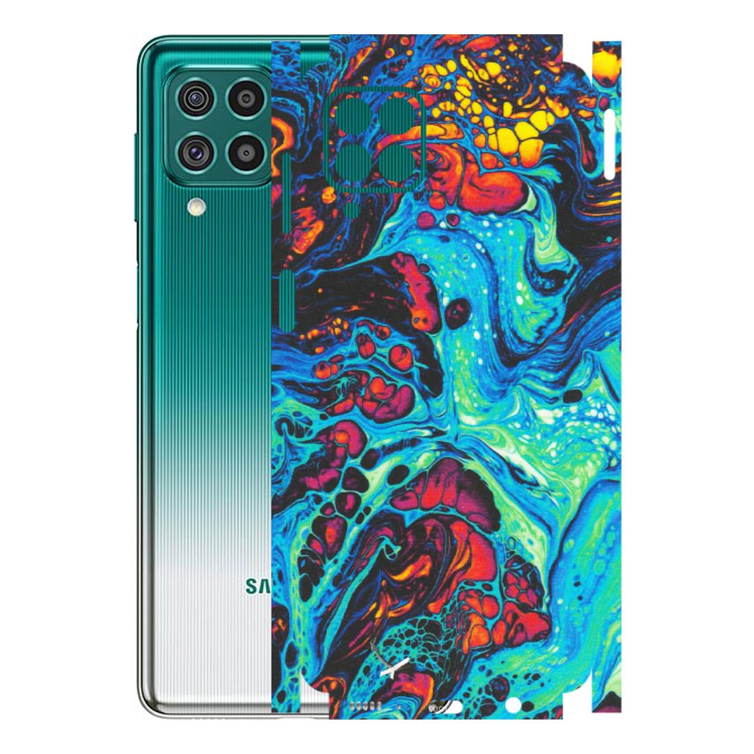 Samsung M/F/Note/Flip and C Phone Skins (All Models) - Majestic Galactic Marbel - Matte Finish (M-85) Samsung Galaxy F62