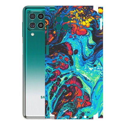 Samsung M/F/Note/Flip and C Phone Skins (All Models) - Majestic Galactic Marbel - Matte Finish (M-85) Samsung Galaxy F62