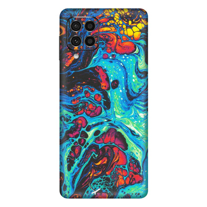 Samsung M/F/Note/Flip and C Phone Skins (All Models) - Majestic Galactic Marbel - Matte Finish (M-85) Samsung Galaxy F62