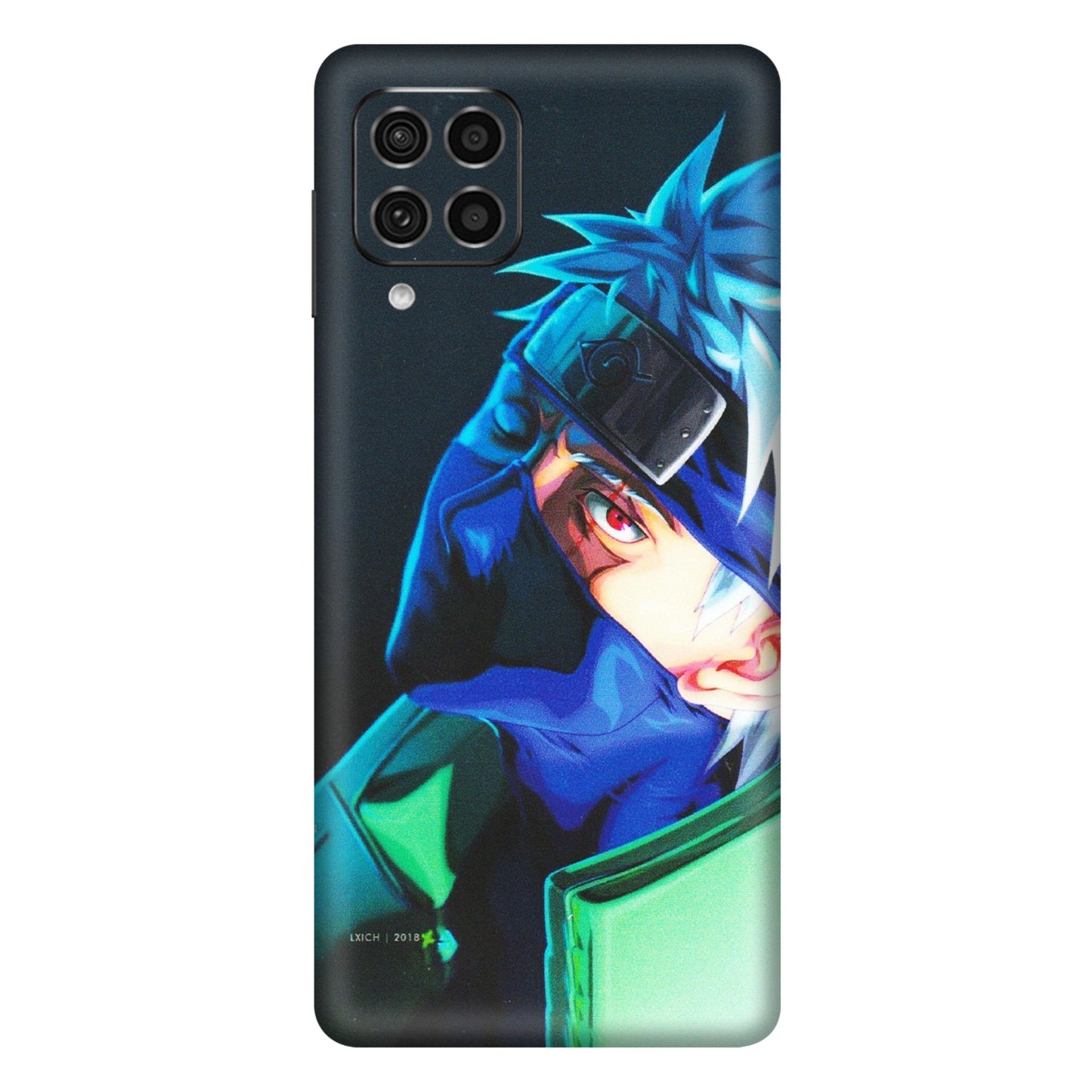 Samsung M/F/Note/Flip and C Phone Skins (All Models) - Evil Anime Look - Matte Finish (M-90) Samsung Galaxy F62