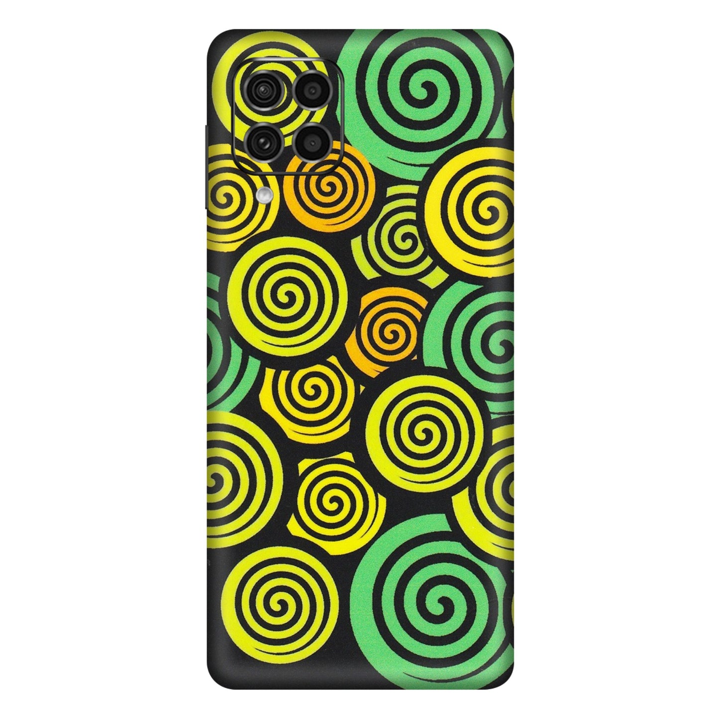 Samsung M/F/Note/Flip and C Phone Skins (All Models) - Crazy Spiral - Matte Finish (M-91) Samsung Galaxy F62