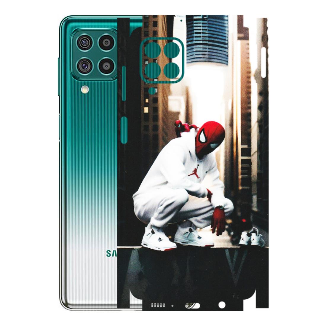 Samsung M/F/Note/Flip and C Phone Skins (All Models) - Sportsman Spider Man - Matte Finish (M-94) Samsung Galaxy F62