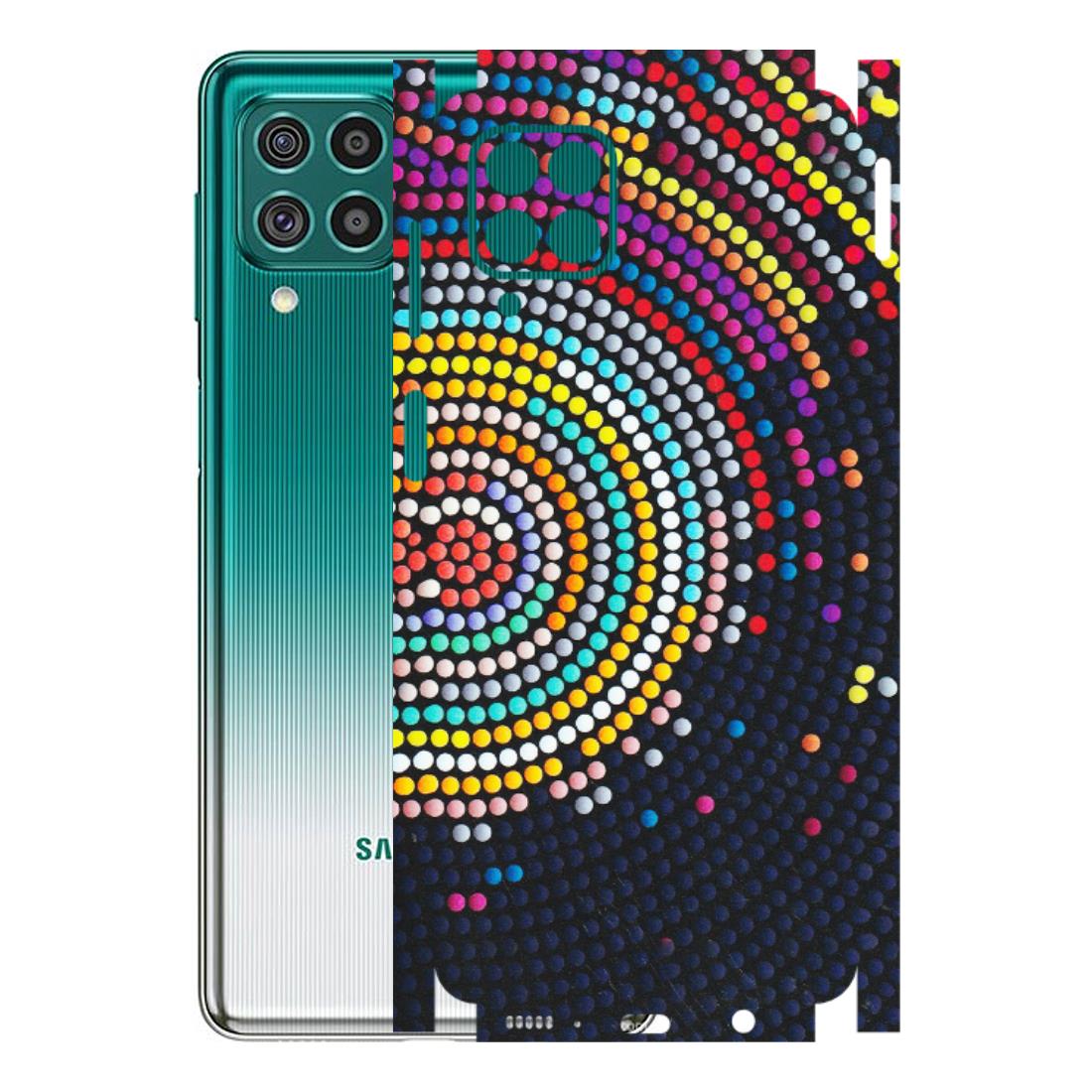 Samsung M/F/Note/Flip and C Phone Skins (All Models) - Rainbow Dot Mandala - Matte Finish (M-97) Samsung Galaxy F62