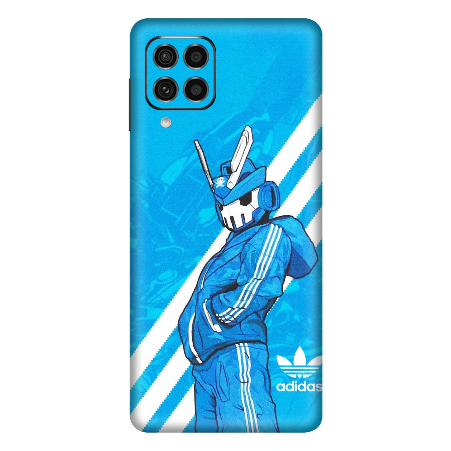 Samsung M/F/Note/Flip and C Phone Skins (All Models) - Battle of Adidas - Matte Finish (M-98) Samsung Galaxy F62