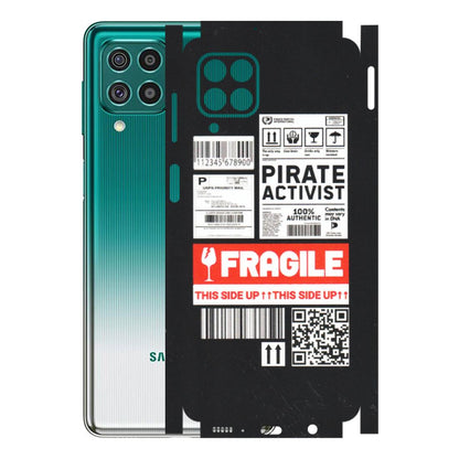 Samsung M/F/Note/Flip and C Phone Skins (All Models) - Handle With Care - Matte Finish (M-99) Samsung Galaxy F62