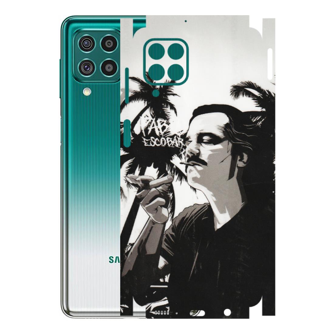 Samsung M/F/Note/Flip and C Phone Skins (All Models) - Pab Escobar - Transparent Finish (T-05) Samsung Galaxy F62