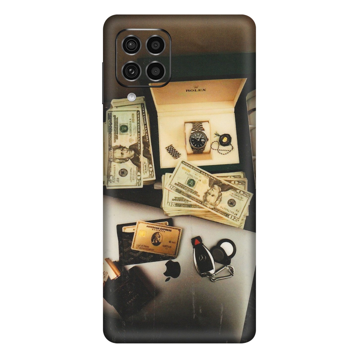 Samsung M/F/Note/Flip and C Phone Skins (All Models) - Luxury Lifestyle - Transparent Finish (T-11) Samsung Galaxy F62