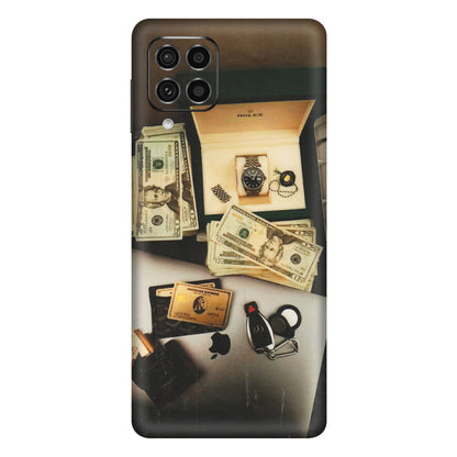 Samsung M/F/Note/Flip and C Phone Skins (All Models) - Luxury Lifestyle - Transparent Finish (T-11) Samsung Galaxy F62