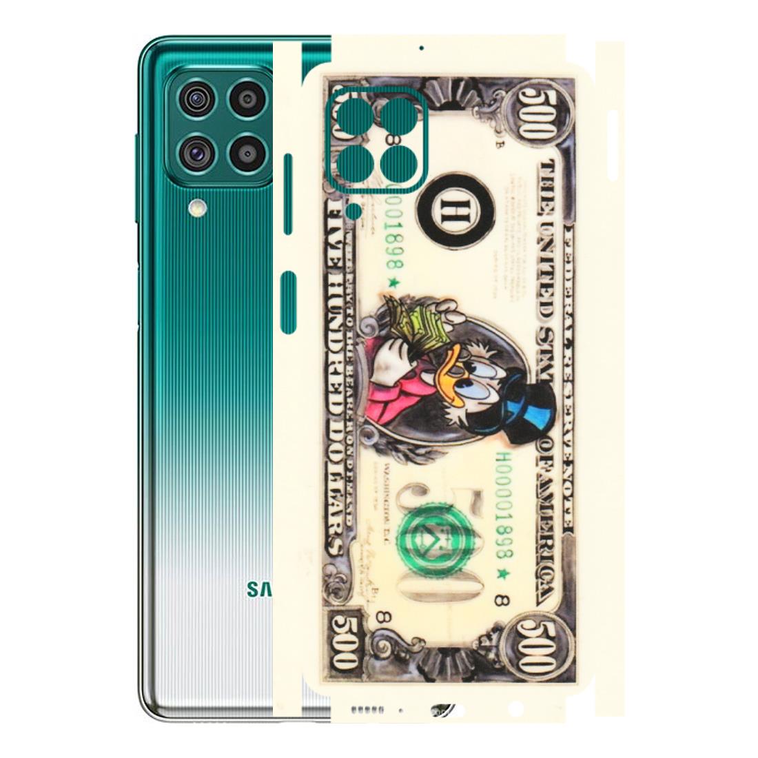 Samsung M/F/Note/Flip and C Phone Skins (All Models) - Five Hundred Dollar Duck - Transparent Finish (T-15) Samsung Galaxy F62