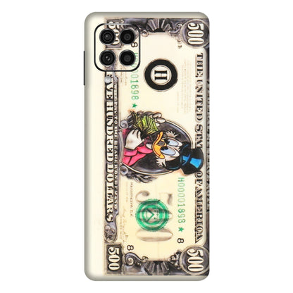 Samsung M/F/Note/Flip and C Phone Skins (All Models) - Five Hundred Dollar Duck - Transparent Finish (T-15) Samsung Galaxy F62