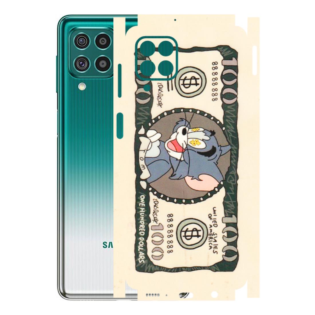 Samsung M/F/Note/Flip and C Phone Skins (All Models) - One Hundred Dollar Tom - Transparent Finish (T-16) Samsung Galaxy F62