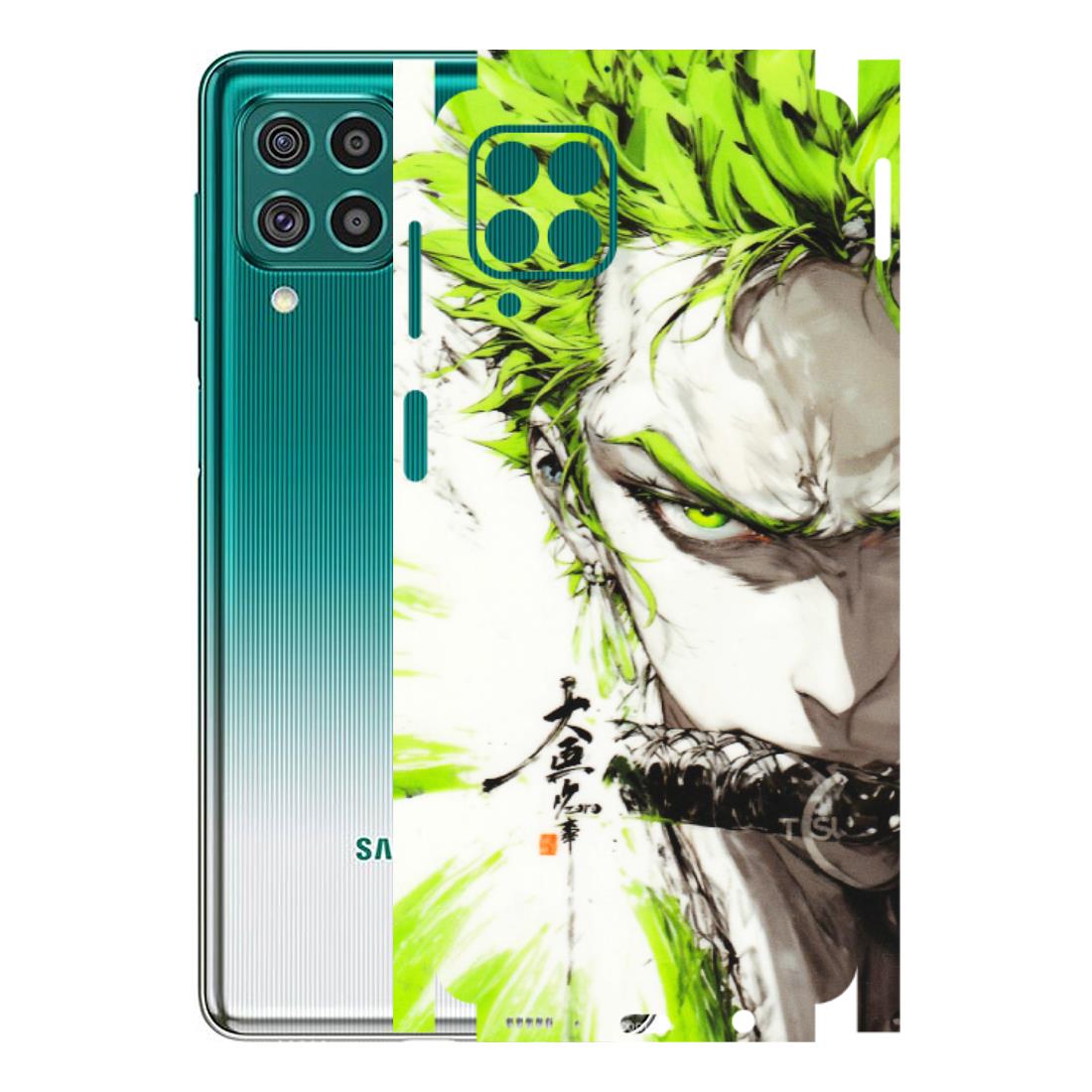 Samsung M/F/Note/Flip and C Phone Skins (All Models) - Roro Taku Anime - Transparent Finish (T-18) Samsung Galaxy F62