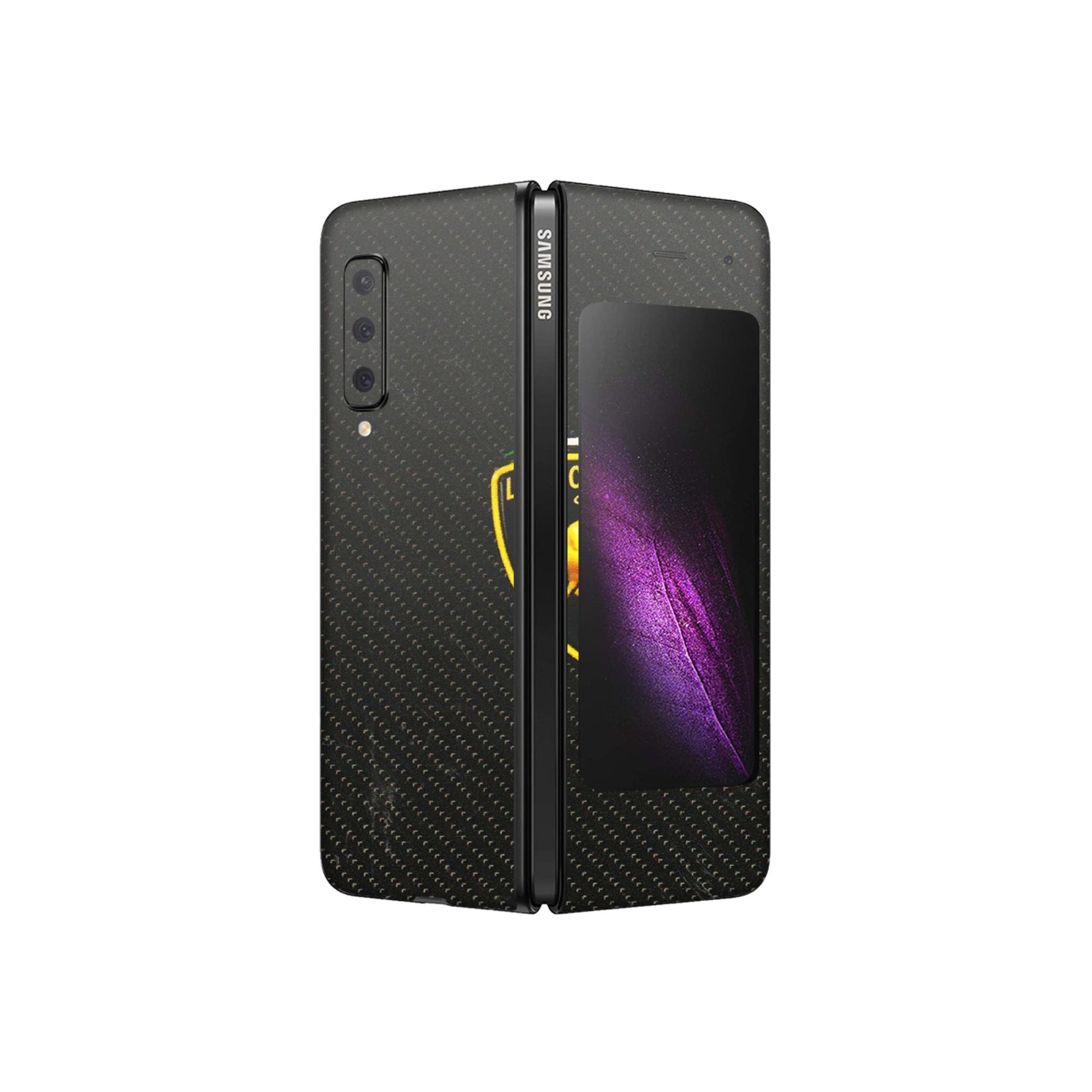 Samsung M/F/Note/Flip and C Phone Skins (All Models) - Dotted Lambo - 3D Embossed Finish (L-105) Samsung Galaxy Fold