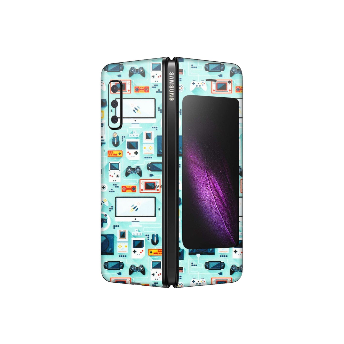 Samsung M/F/Note/Flip and C Phone Skins (All Models) - Gadgets Doodle - 3D Embossed Finish (L-184) Samsung Galaxy Fold