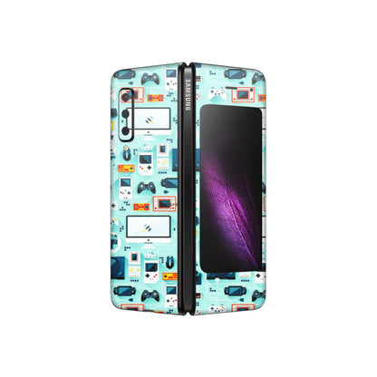 Samsung M/F/Note/Flip and C Phone Skins (All Models) - Gadgets Doodle - 3D Embossed Finish (L-184) Samsung Galaxy Fold