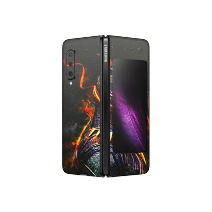 Samsung M/F/Note/Flip and C Phone Skins (All Models) - Black Panther - 3D Embossed Finish (L-190) Samsung Galaxy Fold