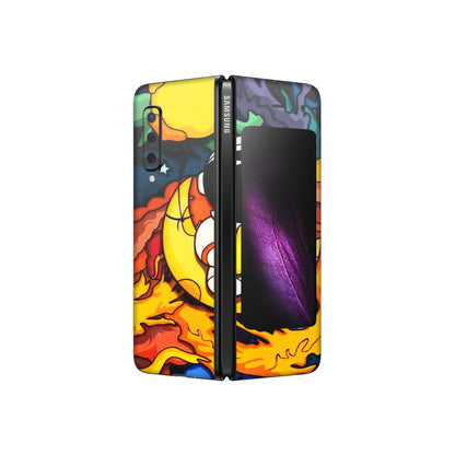 Samsung M/F/Note/Flip and C Phone Skins (All Models) - Baby Astronaut - 3D Embossed Finish (L-197) Samsung Galaxy Fold