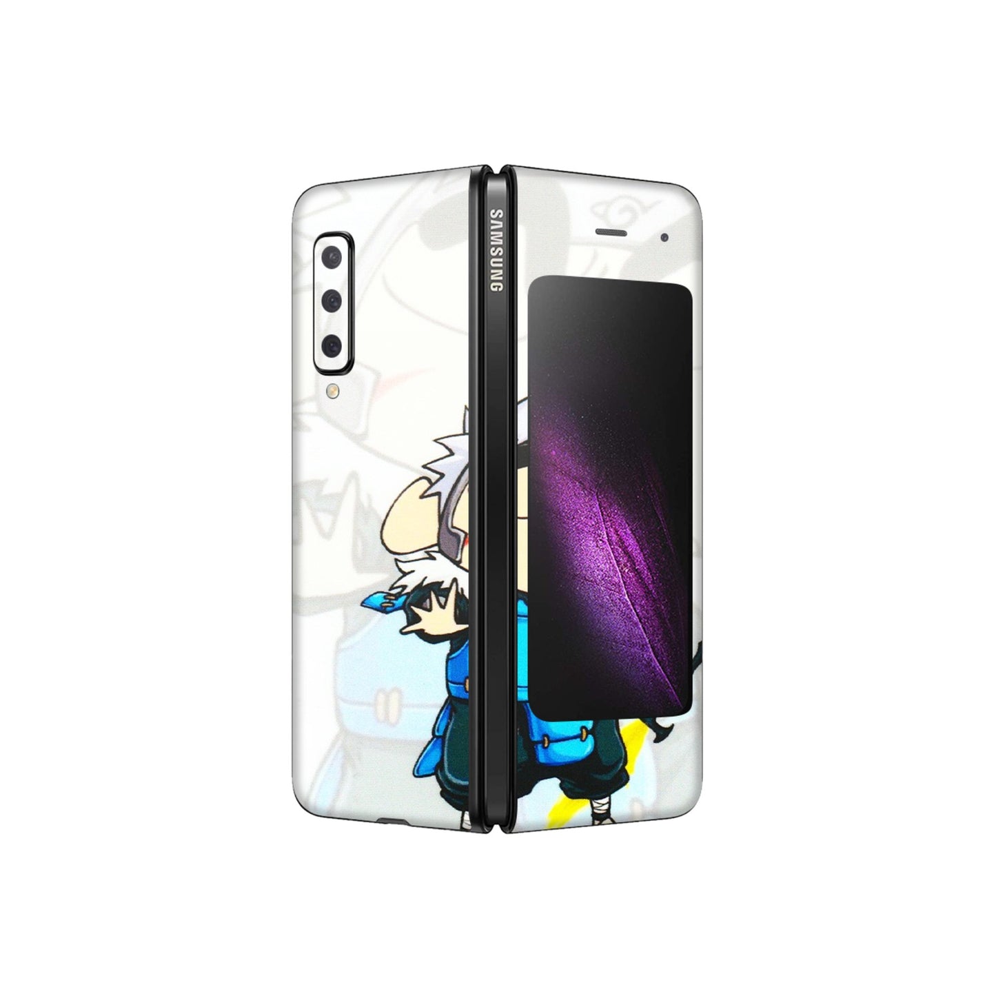 Samsung M/F/Note/Flip and C Phone Skins (All Models) - Angry Young Shinchan - 3D Embossed Finish (L-226) Samsung Galaxy Fold