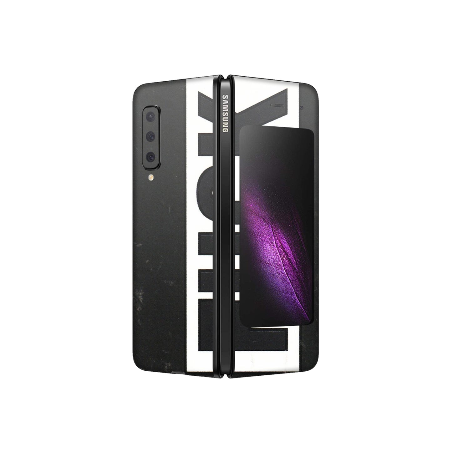 Samsung M/F/Note/Flip and C Phone Skins (All Models) - The F Word - 3D Embossed Finish (L-255) Samsung Galaxy Fold