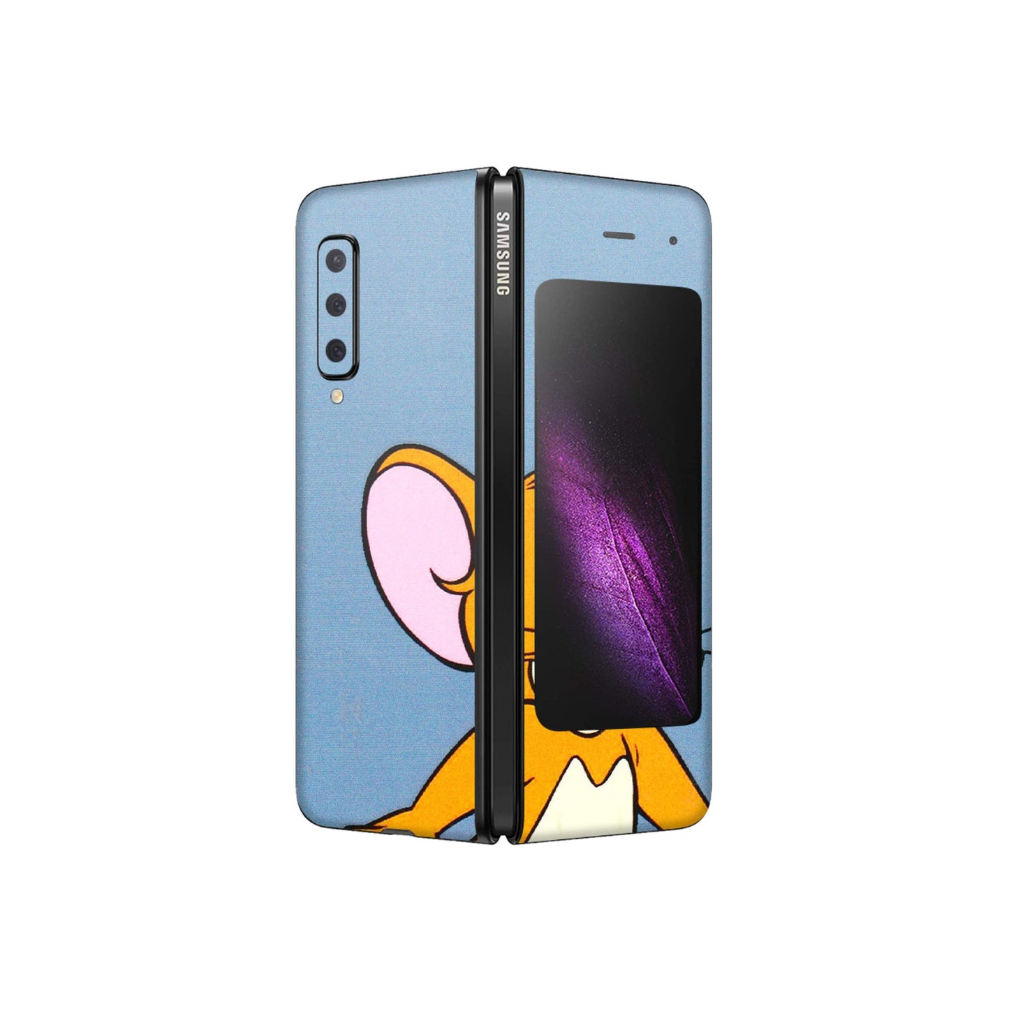 Samsung M/F/Note/Flip and C Phone Skins (All Models) - Jerry - 3D Embossed Finish (L-259) Samsung Galaxy Fold