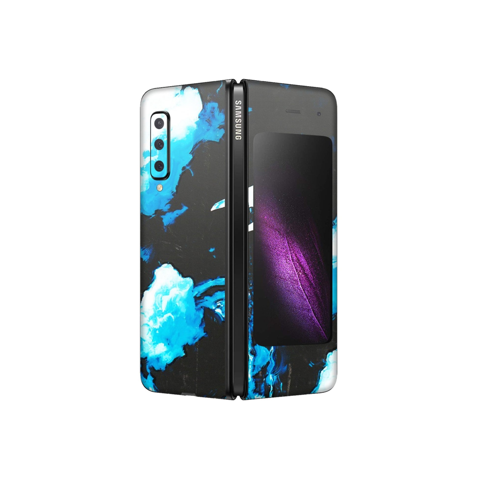 Samsung M/F/Note/Flip and C Phone Skins (All Models) - Travel In Airline - 3D Embossed Finish (L-264) Samsung Galaxy Fold