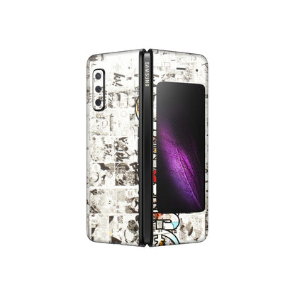 Samsung M/F/Note/Flip and C Phone Skins (All Models) - One Piece Manga - 3D Embossed Finish (L-26) Samsung Galaxy Fold