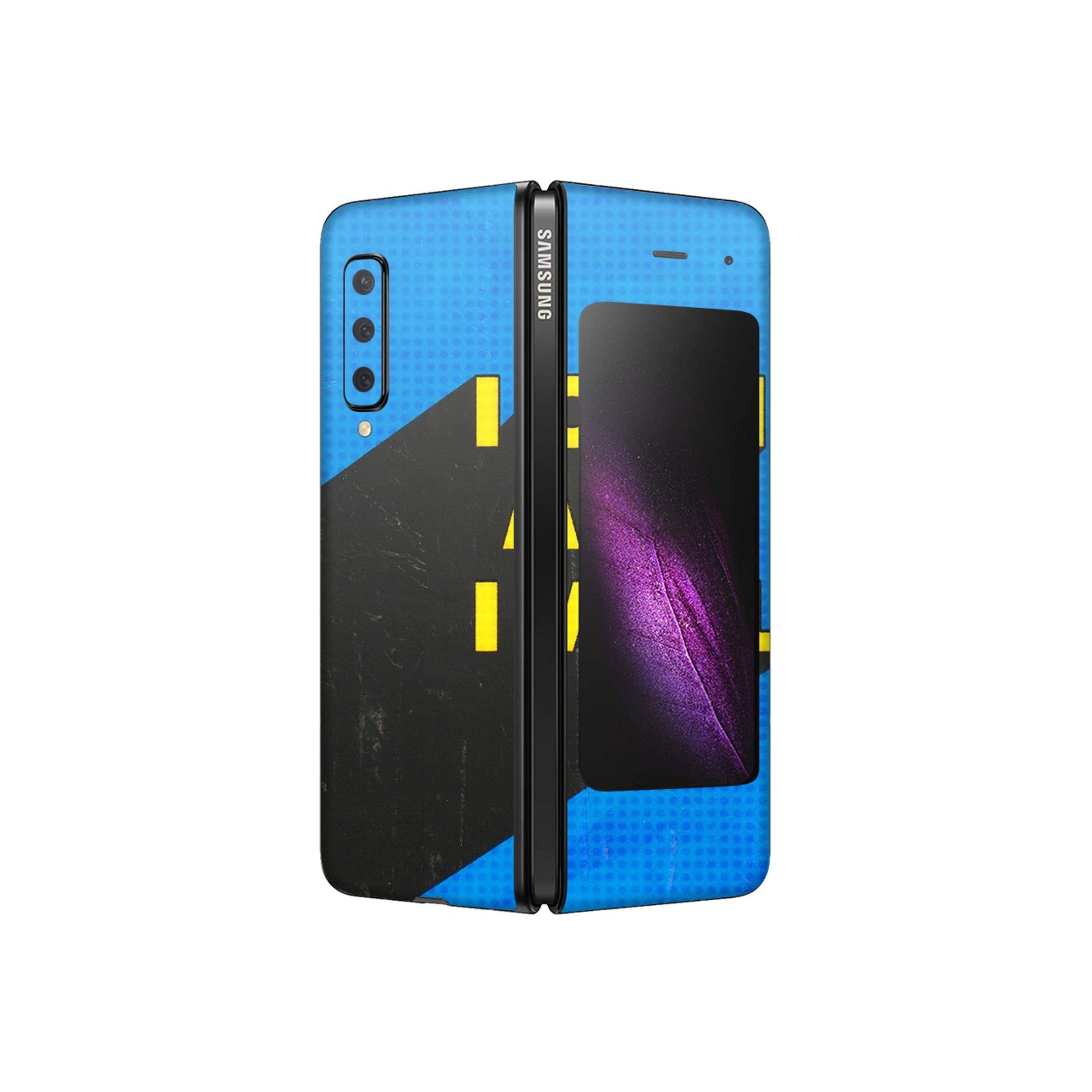 Samsung M/F/Note/Flip and C Phone Skins (All Models) - I Can And I Will - 3D Embossed Finish (L-281) Samsung Galaxy Fold
