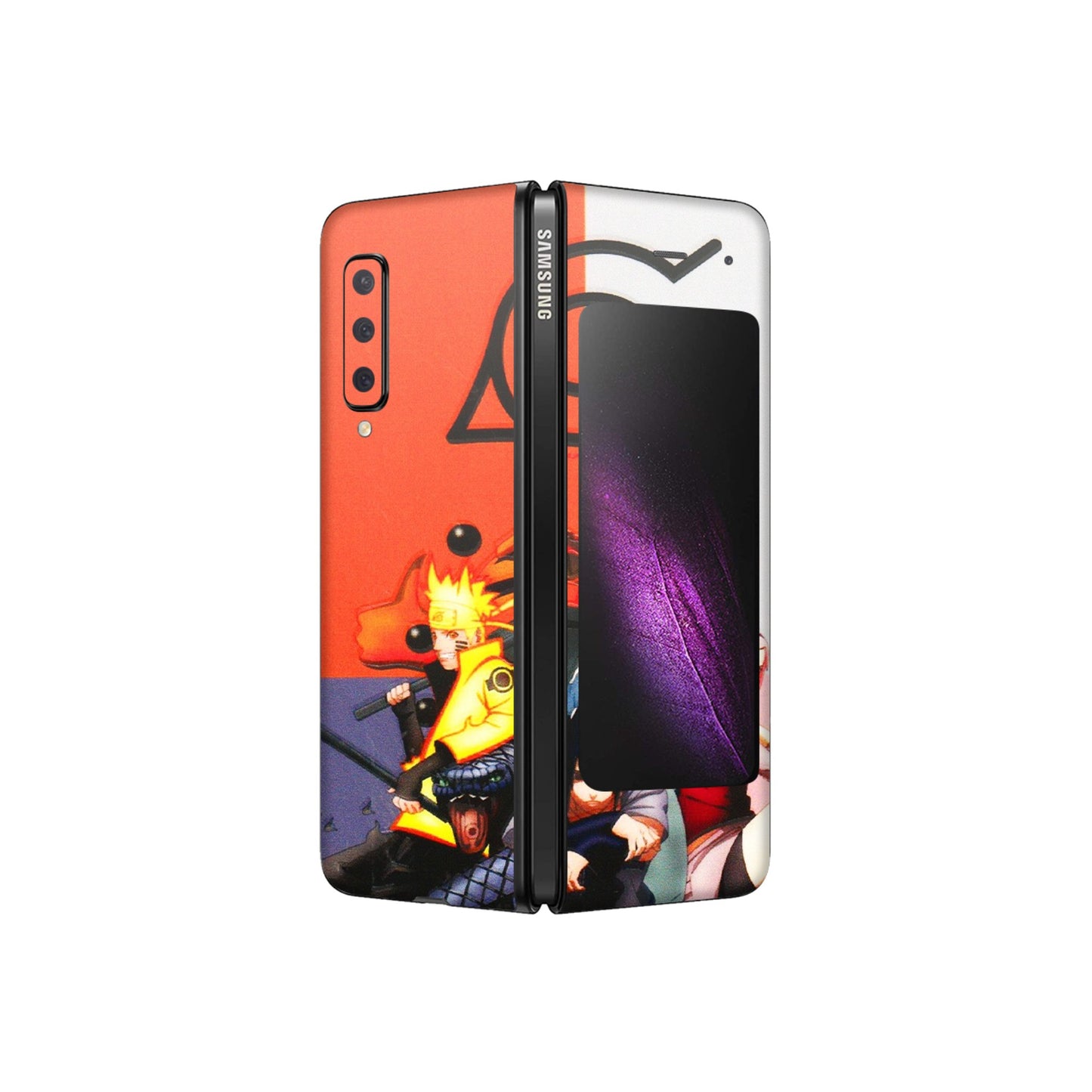 Samsung M/F/Note/Flip and C Phone Skins (All Models) - Naruto Final Fight - 3D Embossed Finish (L-33) Samsung Galaxy Fold