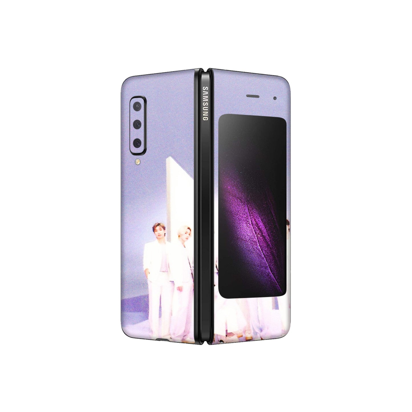 Samsung M/F/Note/Flip and C Phone Skins (All Models) - BTS - 3D Embossed Finish (L-94) Samsung Galaxy Fold