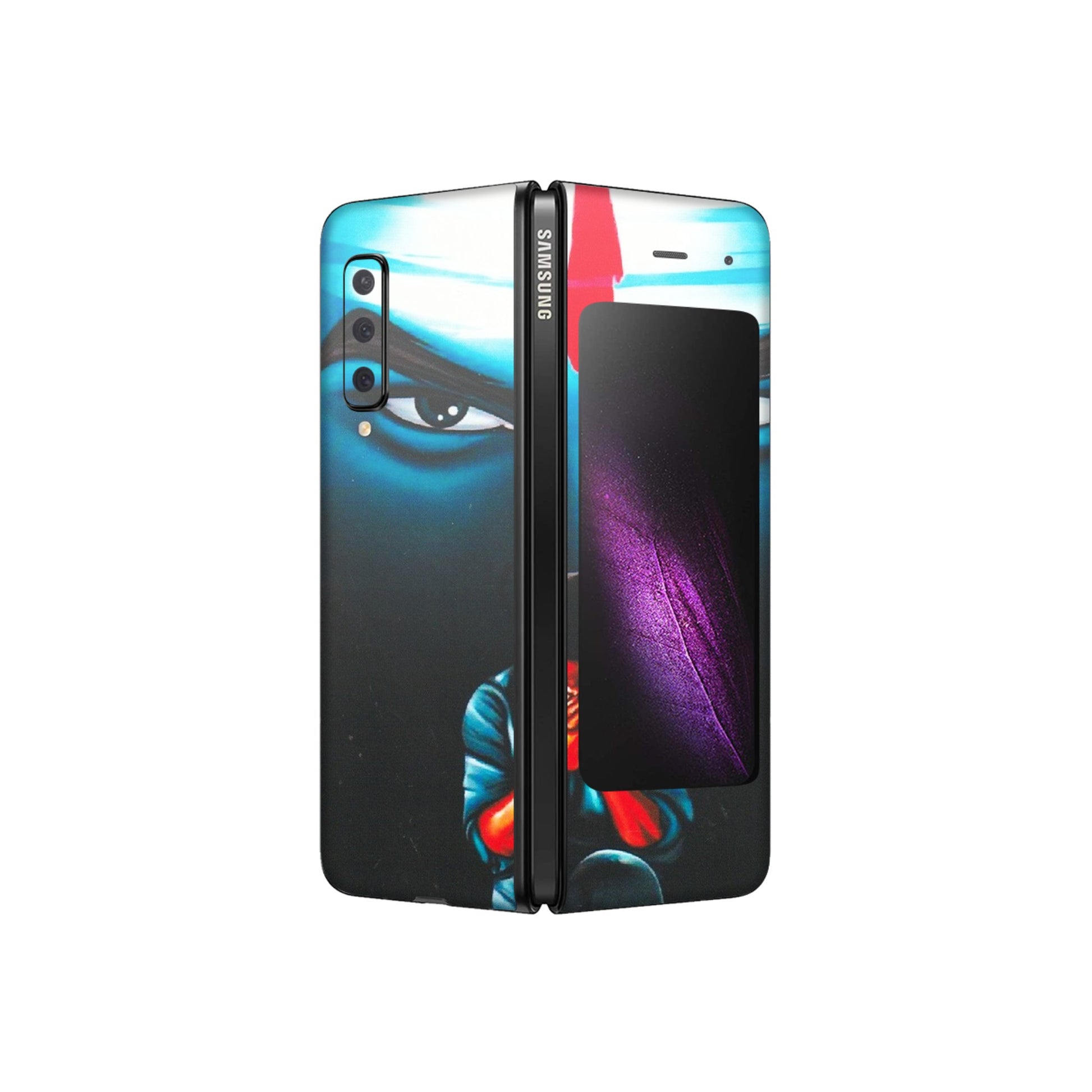Samsung M/F/Note/Flip and C Phone Skins (All Models) - Mahakal Bhakt - Matte Finish (M-112) Samsung Galaxy Fold