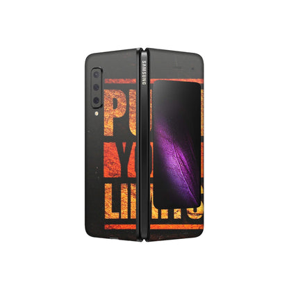 Samsung M/F/Note/Flip and C Phone Skins (All Models) - Push Your Limits - Matte Finish (M-118) Samsung Galaxy Fold